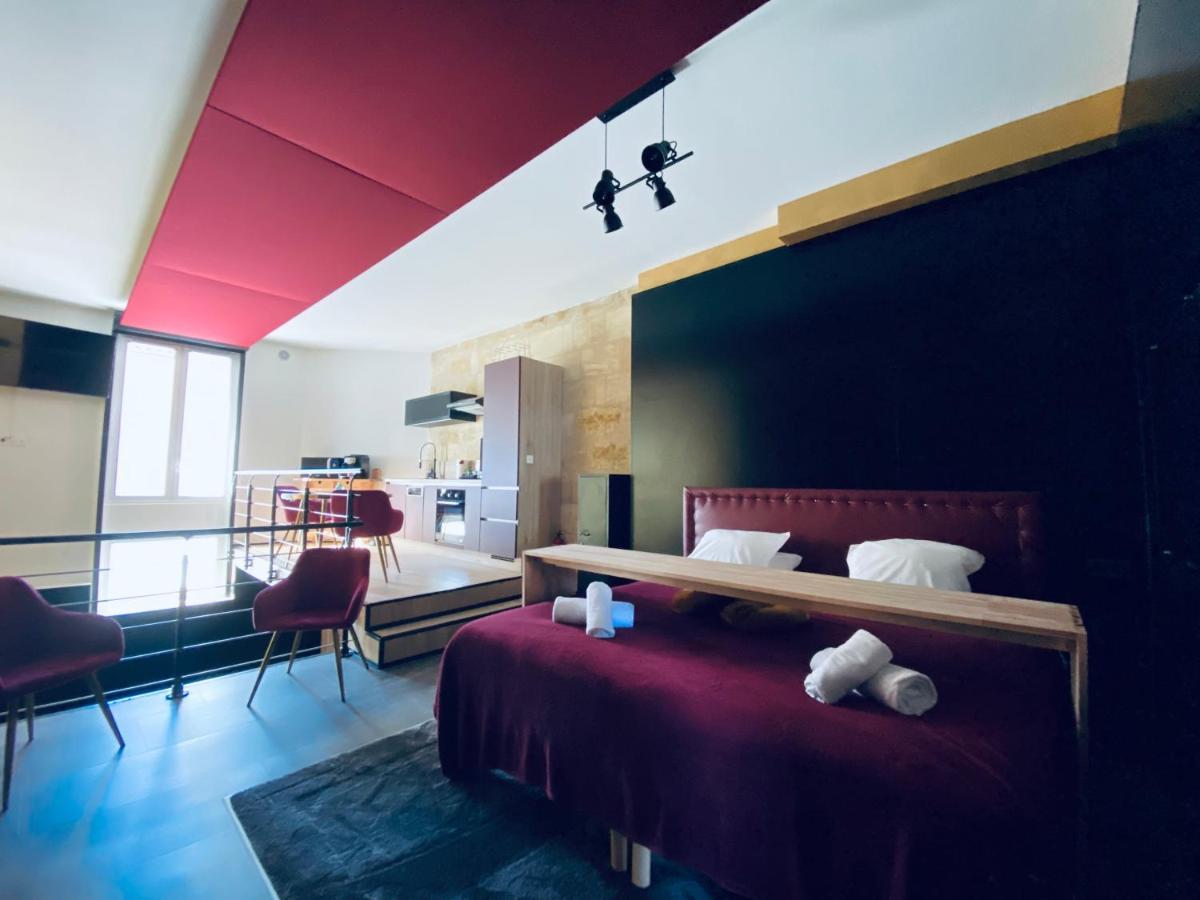 Mieuxqualhotel jacuzzi privatif Love room Bordeaux Esterno foto