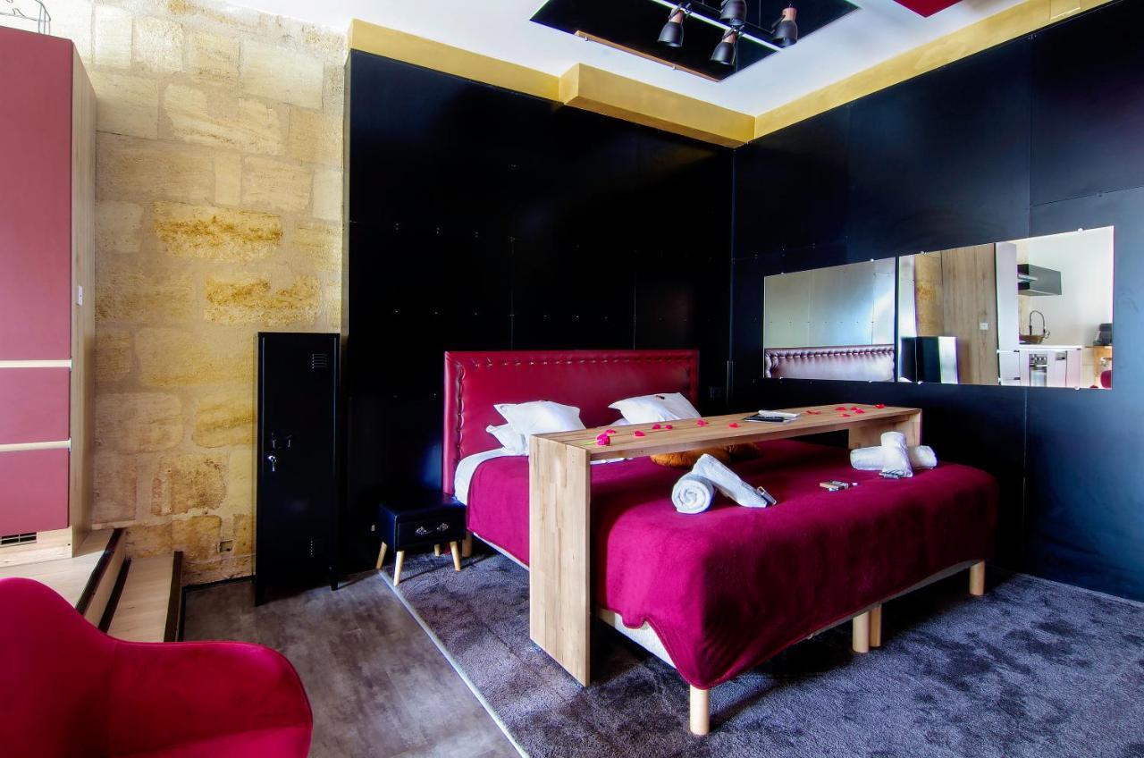 Mieuxqualhotel jacuzzi privatif Love room Bordeaux Esterno foto